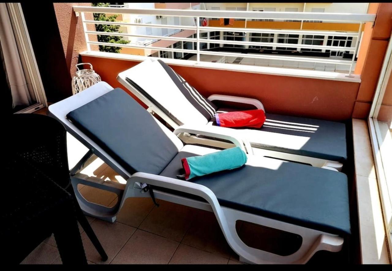 Beachfront Seaview Litoralmar Apt, Fast Wifi, Airco, Pool, Private Parking Portimão Exterior foto
